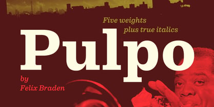 Pulpo Font Poster 7