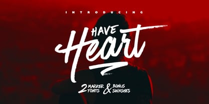 Have Heart Font Poster 1