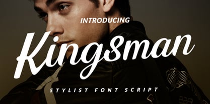 Kingsman Dual Style! Font Poster 9