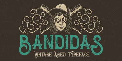 Bandidas Font Poster 6