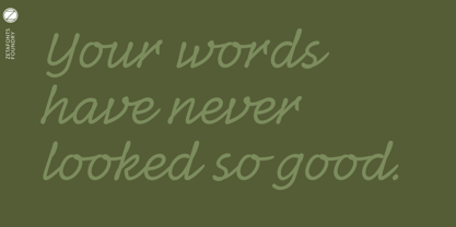 Radcliffe Hand Font Poster 14