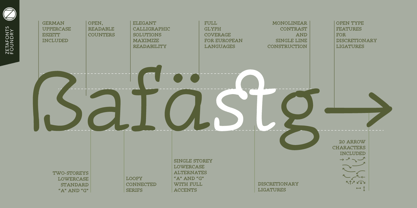 Radcliffe Hand Font Poster 11