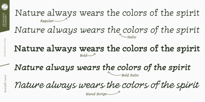 Radcliffe Hand Font Poster 3