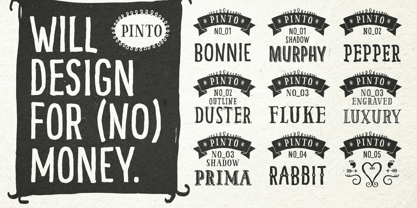Pinto Font Poster 18