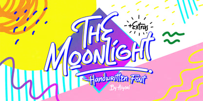The Moonlight Font Poster 11
