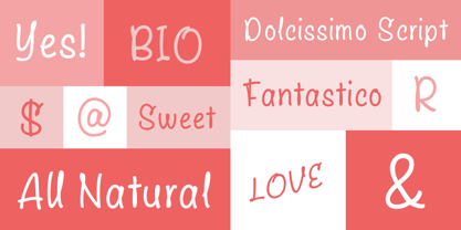 Dolcissimo Font Poster 5