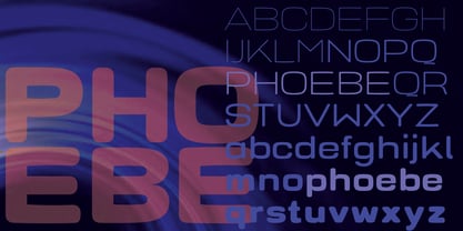 Phoebe Rounded Font Poster 3