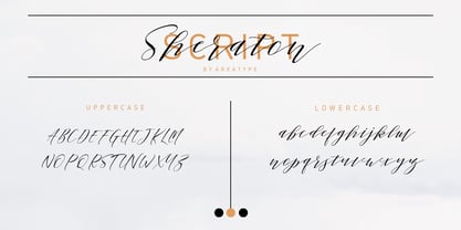 Sheraton Script Font Poster 1