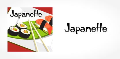 Japanette Font Poster 5