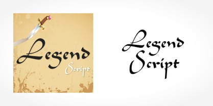 Legend Script Font Poster 5