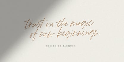 Joules et Jacques Font Poster 2