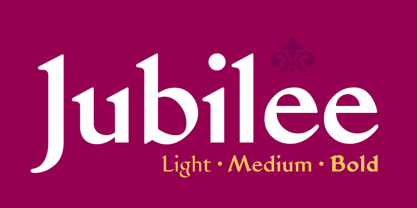 Jubilee Font Poster 5