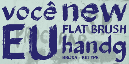 Broxa Font Poster 2