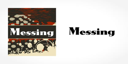 Messing Font Poster 5