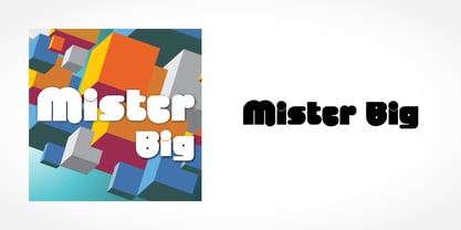 Mister Big Font Poster 5