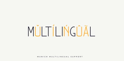 Munich Sans Font Poster 1