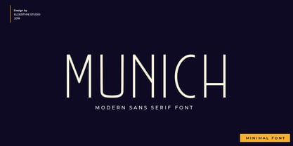 Munich Sans Font Poster 7