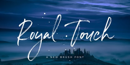 Royal Touch Font Poster 9