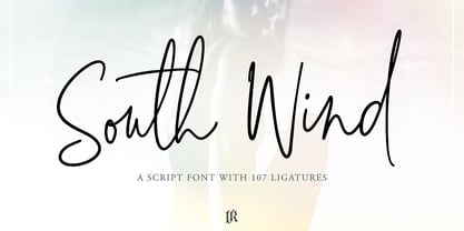 South Wind Font Poster 8