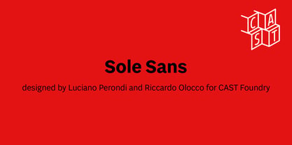 Sole Sans Police Poster 1