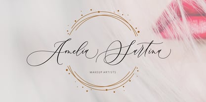 Boutinela Script Font Poster 7