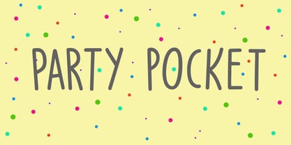 Party Pocket Font Poster 5