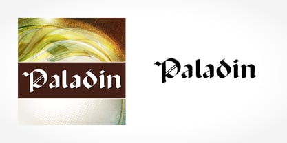 Paladin Font Poster 5