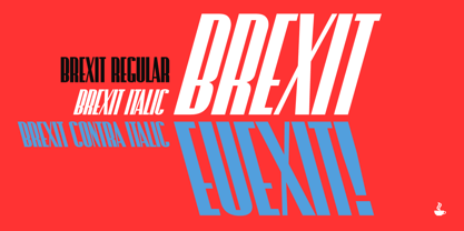 Brexit Font Poster 9
