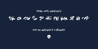 Skulduggery Font Poster 1