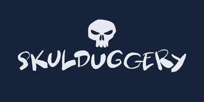 Skulduggery Font Poster 5