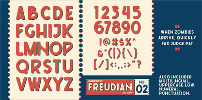 Freudian Font Poster 4