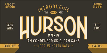 Hurson Clean Font Poster 6