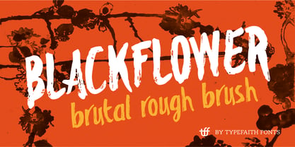 Blackflower Font Poster 6