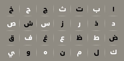 Loew Next Arabic Font Poster 4