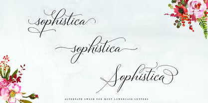 Bettrisia Script Font Poster 8