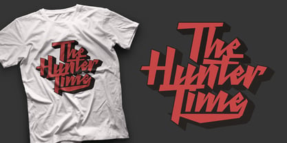 Retro Thunders Font Poster 7