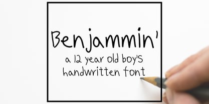 Benjammin' Font Poster 1