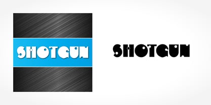 Shotgun Font Poster 5