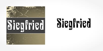 Siegfried Font Poster 5