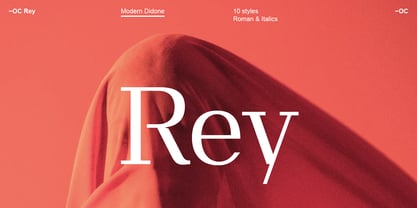 -OC Rey Font Poster 1