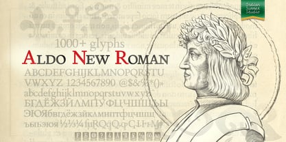 Aldo New Roman Font Poster 5