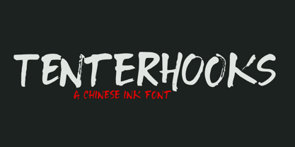 Tenterhooks Font Poster 5