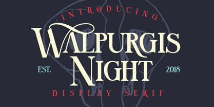 Nuit de Walpurgis Police Affiche 1