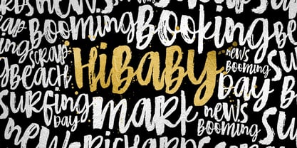 HiBaby Font Poster 1