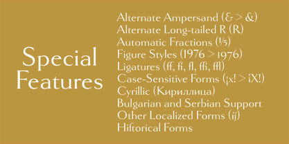 Goldenbook Font Poster 4