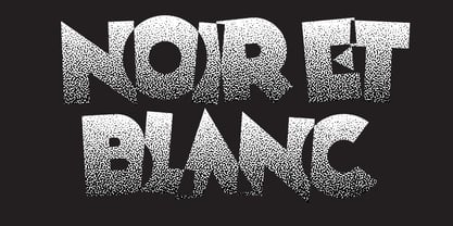 Noir et Blanc Font Webfont Desktop MyFonts