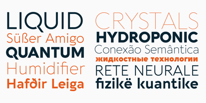 Aquawax Pro Font Poster 4