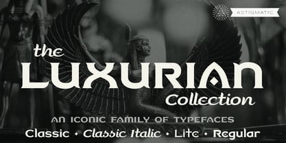 Luxurian AOE Font Poster 1