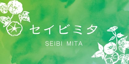 Seibi Mita Font Poster 1