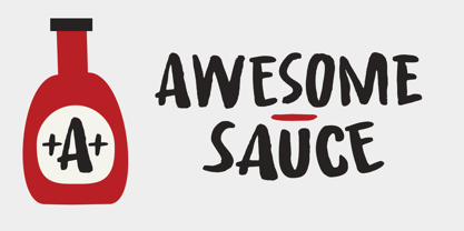 Awesome Sauce Fuente Póster 5